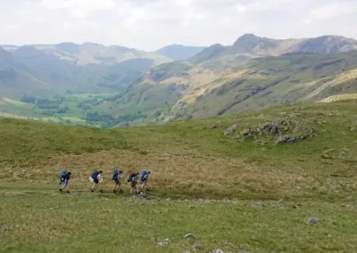 Group doing a Dof E expedition