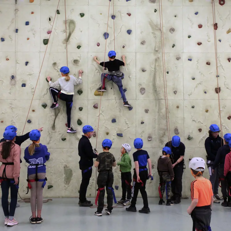 Indoor climbing wall