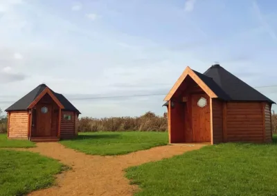 Timber yurt village gallery