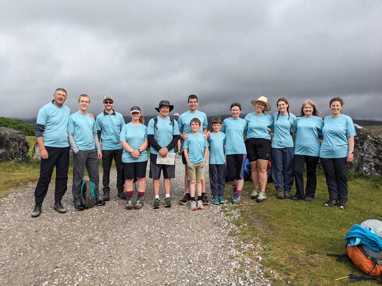 debbcf48-c452-47f4-ba2b-7cf45228ccee Fundraisers at Yorkshire Three Peaks